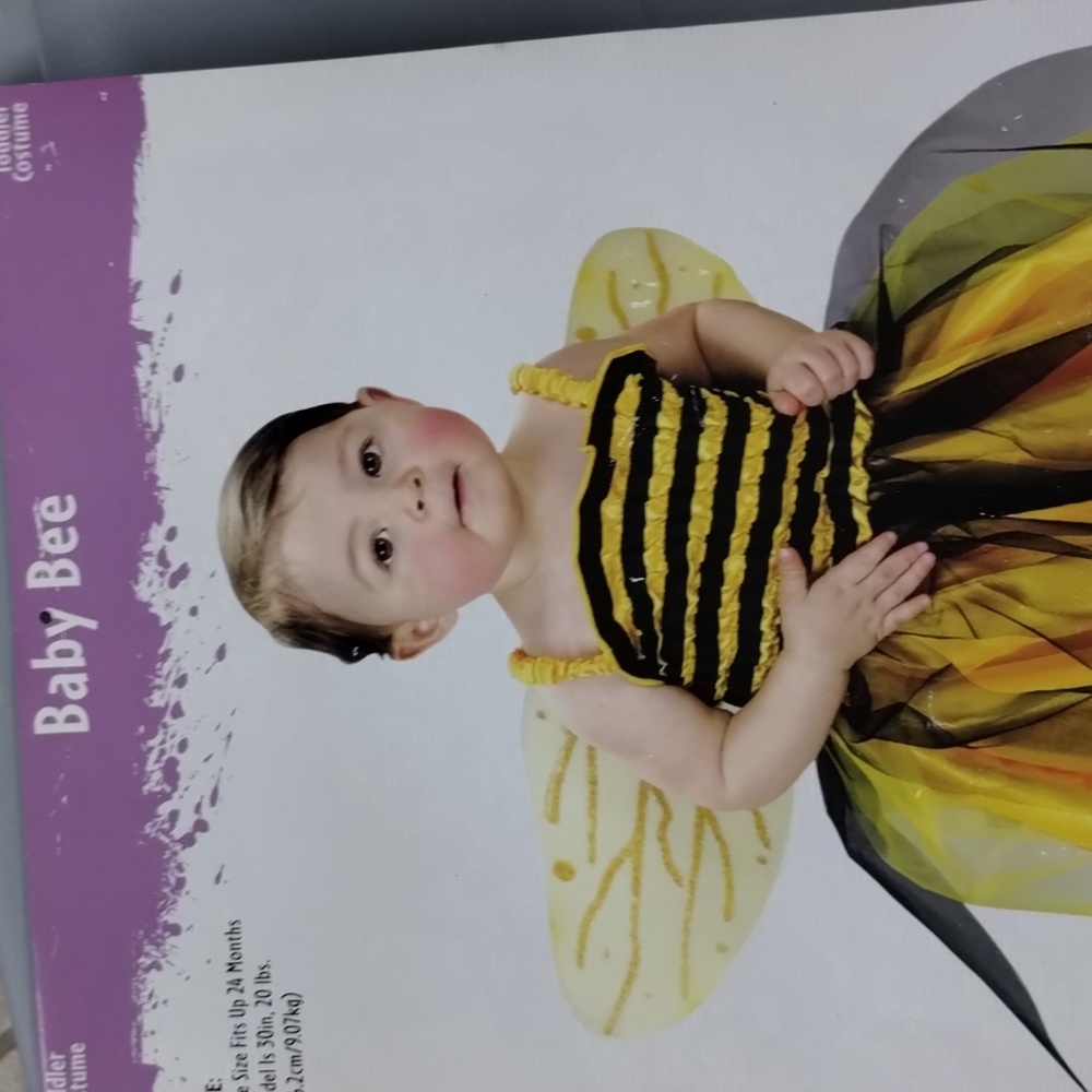 Bumble Bee toddler costume